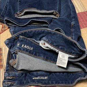American Eagle Artist Crop Jeans